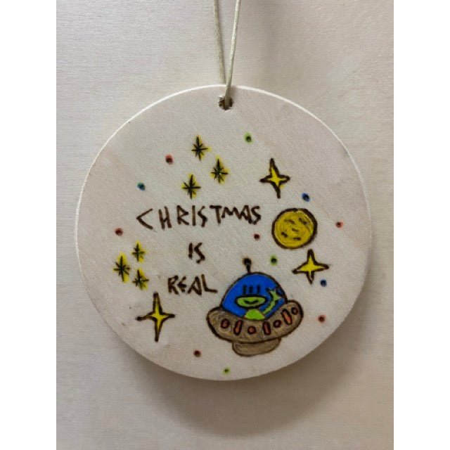 Christmas Ornament - Space Alien