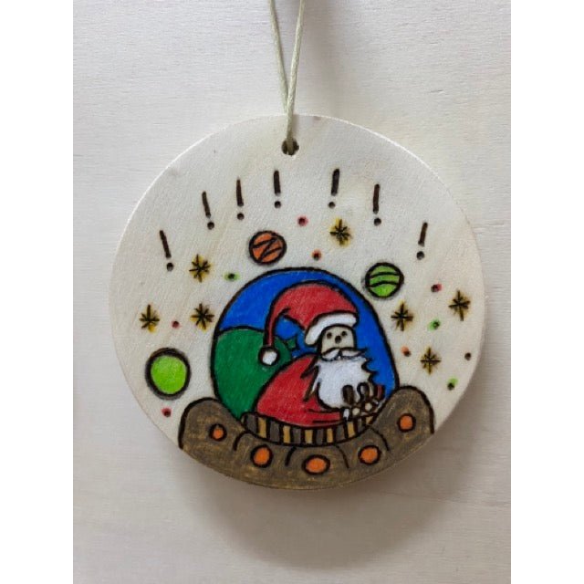 Christmas Ornament - Space Santa