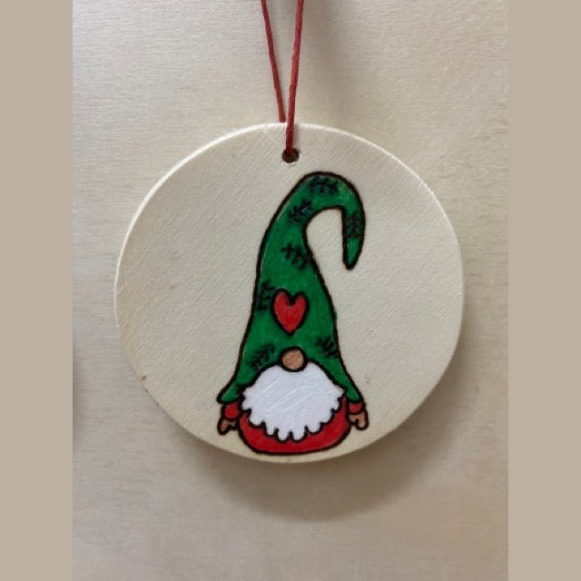 Christmas Ornament - Dwarf Green Hat