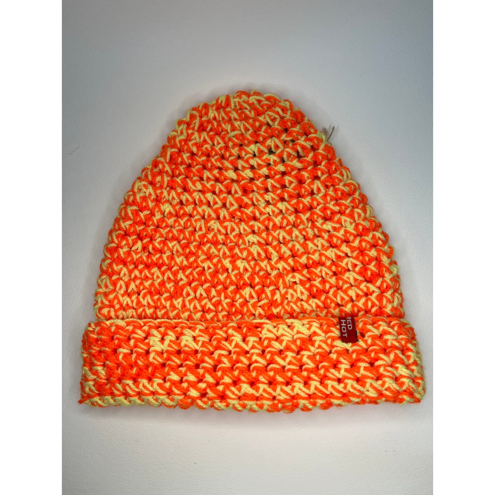 Copy of Woollen Hat - Orange & Yellow