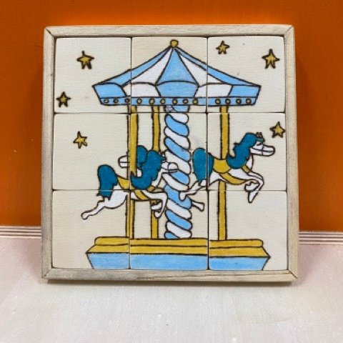 Wooden Puzzle - Carousel